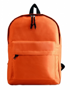 Logo trade promotional merchandise photo of: 600D polyester backpack