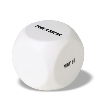 Logotrade promotional gift picture of: Anti-stress decision dice