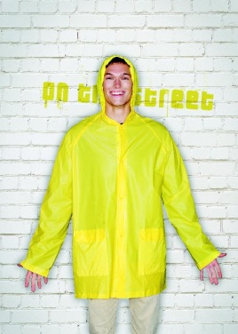 Logotrade promotional product picture of: PVC raincoat with hood