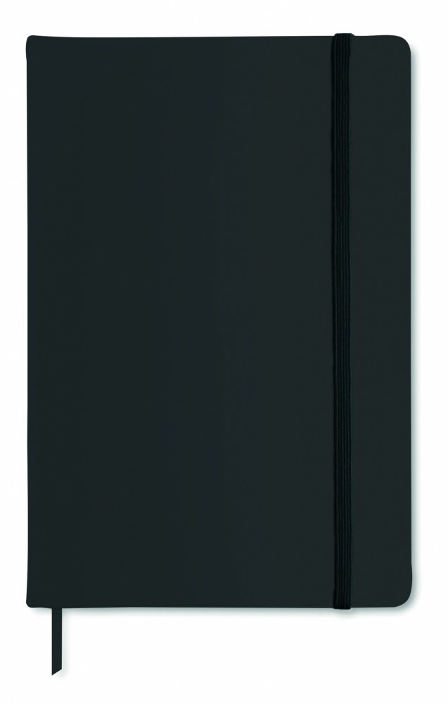 Logo trade promotional items image of: A6 notebook 96 lined sheets