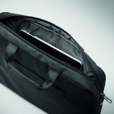 Logo trade promotional items picture of: 600 RPET laptop bag
