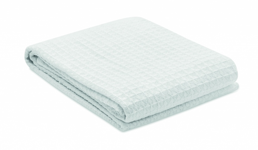 Logotrade corporate gifts photo of: Cotton wafle blanket 350 gr/m²