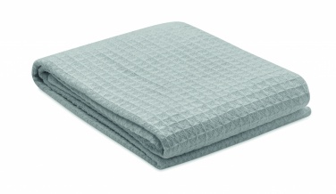 Logo trade advertising products picture of: Cotton wafle blanket 350 gr/m²