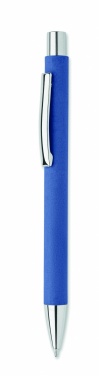 Logo trade promotional item photo of: Recycled paper push ball pen