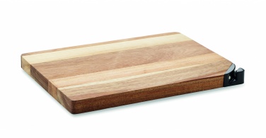Logo trade promotional merchandise picture of: Acacia wood cutting board