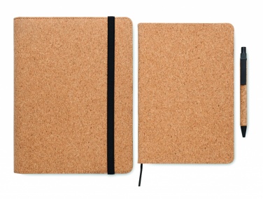 Logo trade corporate gift photo of: A5 portfolio in cork