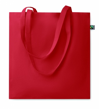 Logo trade promotional merchandise image of: Fairtrade shopping bag140gr/m²
