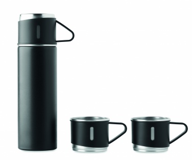 Logo trade promotional gift photo of: Double wall bottle and cup set