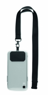 Logo trade advertising product photo of: Phone holder lanyard