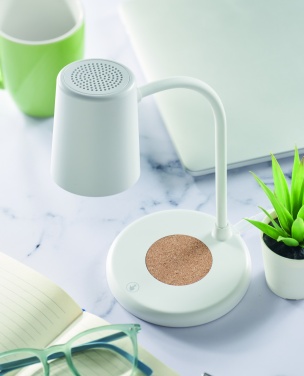 Logotrade business gifts photo of: Wireless charger, lamp speaker
