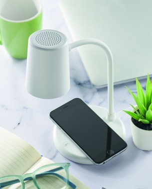 Logotrade promotional merchandise photo of: Wireless charger, lamp speaker