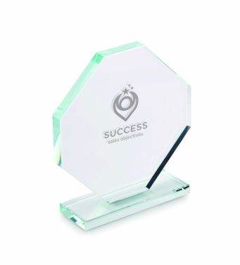 Logo trade advertising products image of: Crystal award