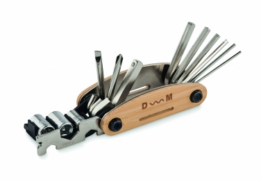 Logotrade business gifts photo of: Multi tool pocket in bamboo