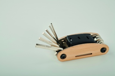 Logotrade promotional item picture of: Multi tool pocket in bamboo