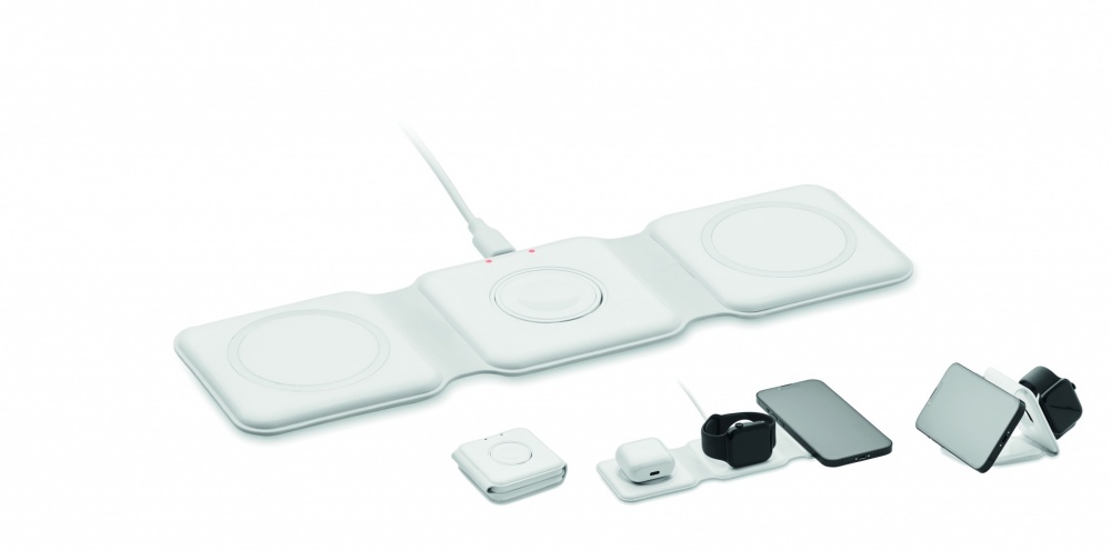Logo trade advertising product photo of: Foldable charging station
