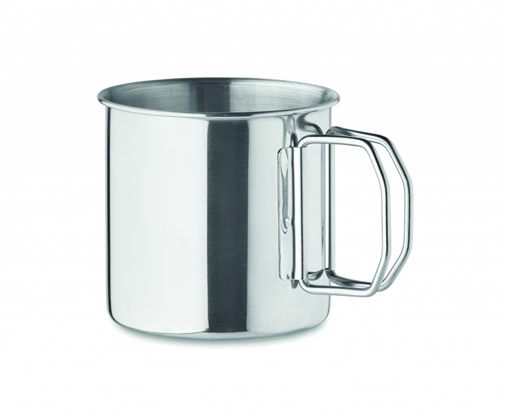 Logo trade promotional giveaway photo of: Stainless steel mug 330 ml