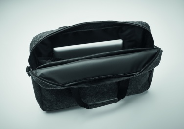 Logotrade corporate gifts photo of: 15 inch RPET felt laptop bag