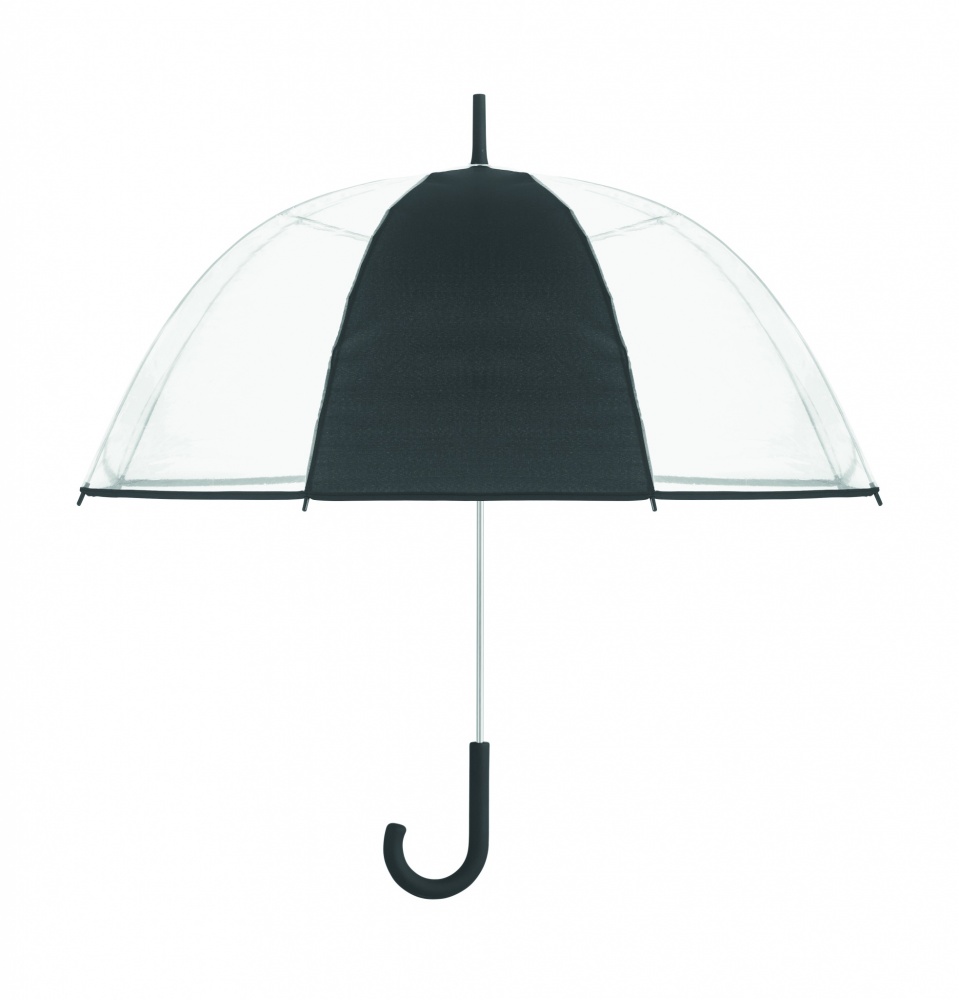 Logotrade promotional gift picture of: Transparent 23 inch manual open umbrella