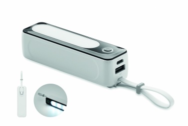 Logo trade promotional merchandise photo of: 5000 mAh power bank with COB