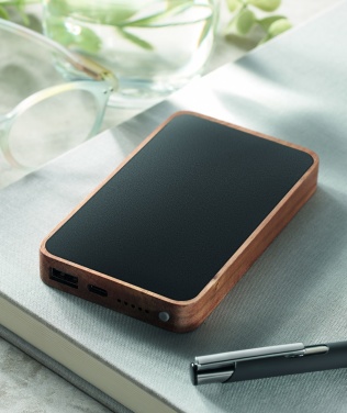 Logo trade business gift photo of: Wireless 4000 mAh Power bank