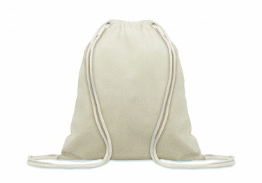 Logo trade promotional item photo of: Recycled 140 gr/m² cotton bag