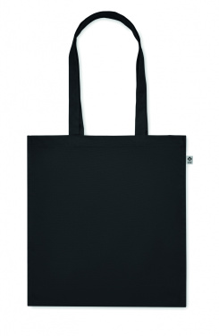 Logo trade promotional merchandise picture of: Organic cotton shopping bag