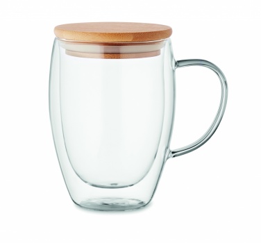 Logotrade advertising product picture of: Double wall borosilicate mug