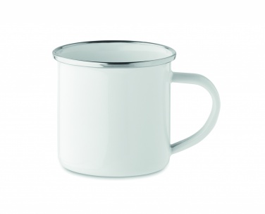 Logo trade promotional merchandise photo of: Enamel sublimation mug 200ml