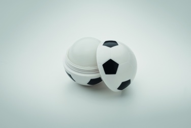 Logotrade promotional giveaway image of: Lip balm in football shape