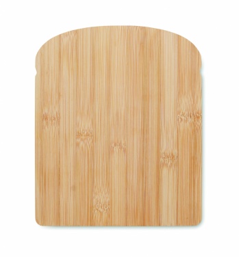 Logo trade corporate gifts image of: Bamboo bread cutting board