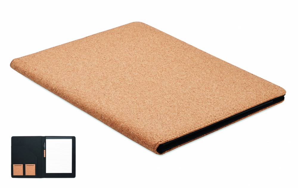 Logotrade promotional products photo of: A4 cork conference folder