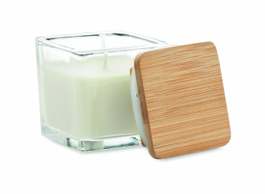 Logotrade advertising product image of: Squared fragranced candle 50gr