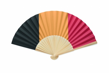 Logo trade promotional merchandise image of: Manual fan flag design
