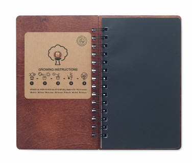Logotrade business gift image of: A5 Birch tree GROWBOOK™