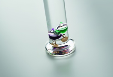 Logo trade promotional items picture of: Galileo thermometer glass 28cm