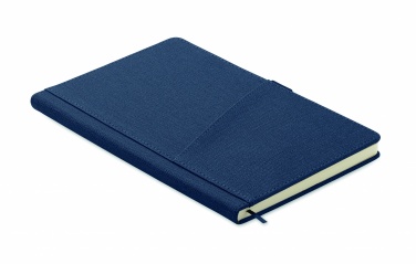 Logo trade promotional product photo of: A5 notebook PU front pocket