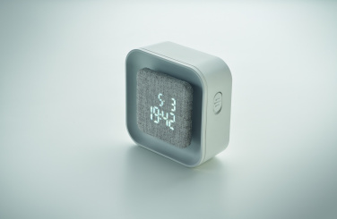 Logotrade advertising products photo of: Recycled ABS/RPET alarm clock Stuttgart