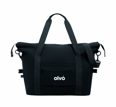 Logo trade promotional items image of: Weekend bag recycled material
