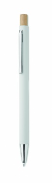 Logo trade business gifts image of: Recycled aluminium ball pen