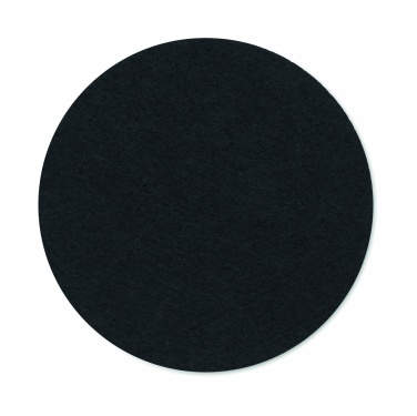Logo trade advertising products image of: Round coaster in RPET felt