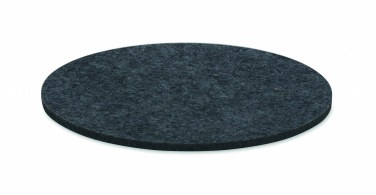 Logotrade promotional merchandise photo of: Round coaster in RPET felt
