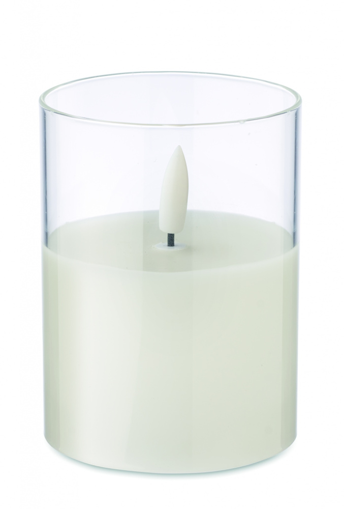 Logotrade promotional items photo of: LED wax candle in glass holder