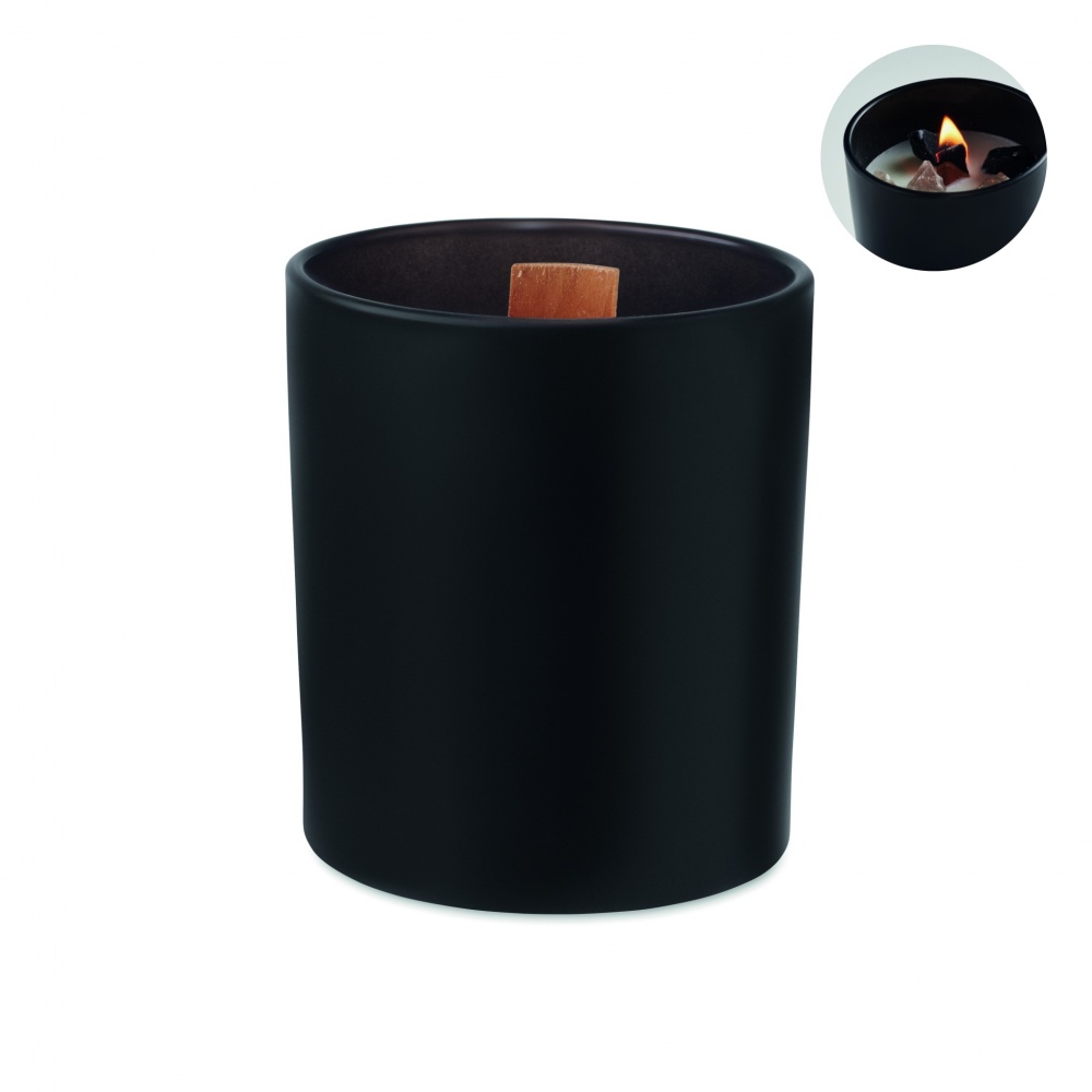 Logo trade promotional product photo of: Plant based wax candle 200 gr