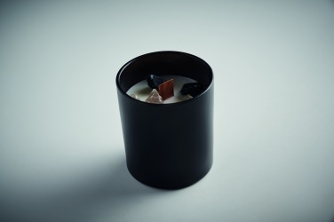 Logo trade promotional merchandise photo of: Plant based wax candle 200 gr