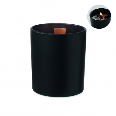 Logo trade corporate gifts picture of: Plant based wax candle 200 gr