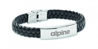 Logotrade promotional merchandise picture of: Braided faux leather bracelet