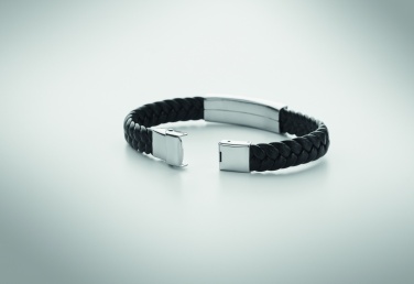 Logotrade corporate gift picture of: Braided faux leather bracelet