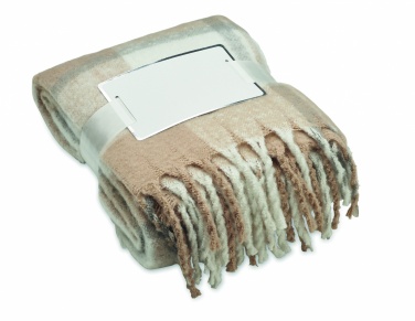 Logotrade advertising product picture of: Chequered mohair blanket