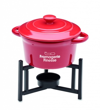 Logotrade promotional product picture of: Ceramic fondue set 300 ml