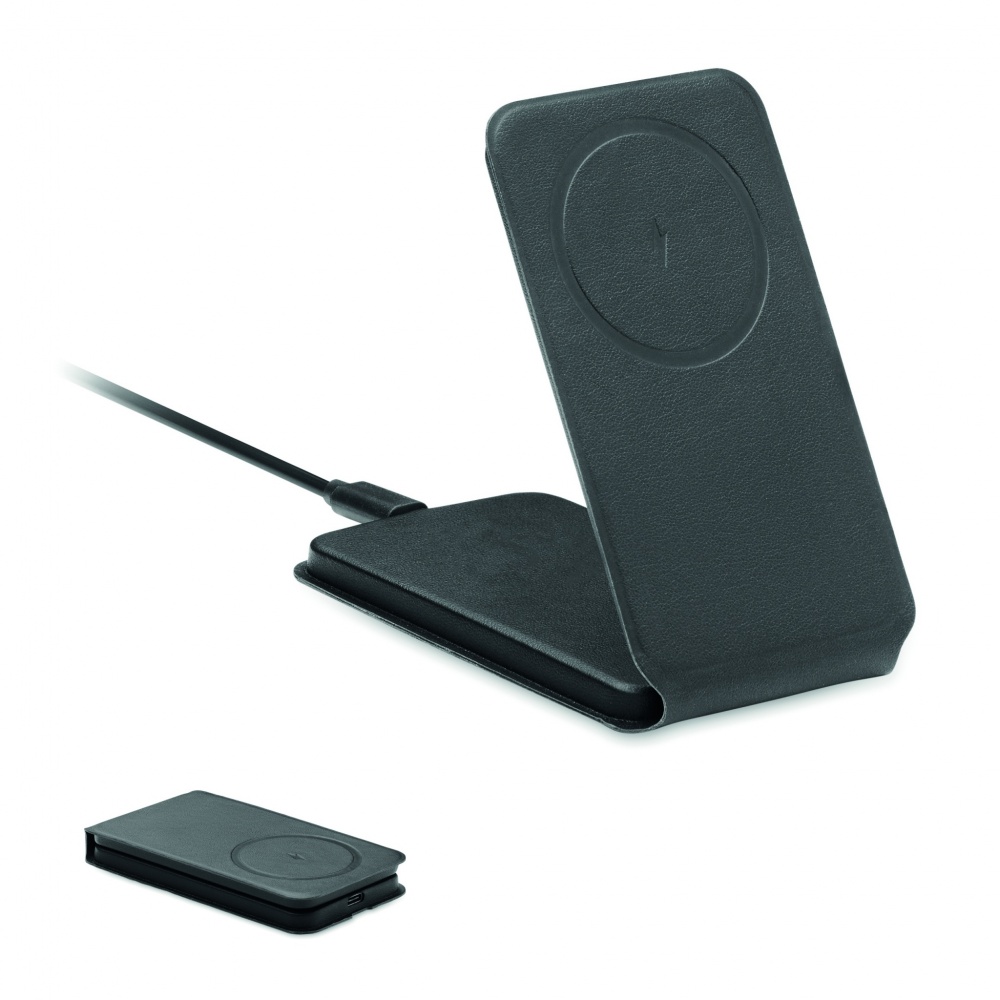 Logotrade promotional merchandise picture of: Foldable magnetic charger 15W